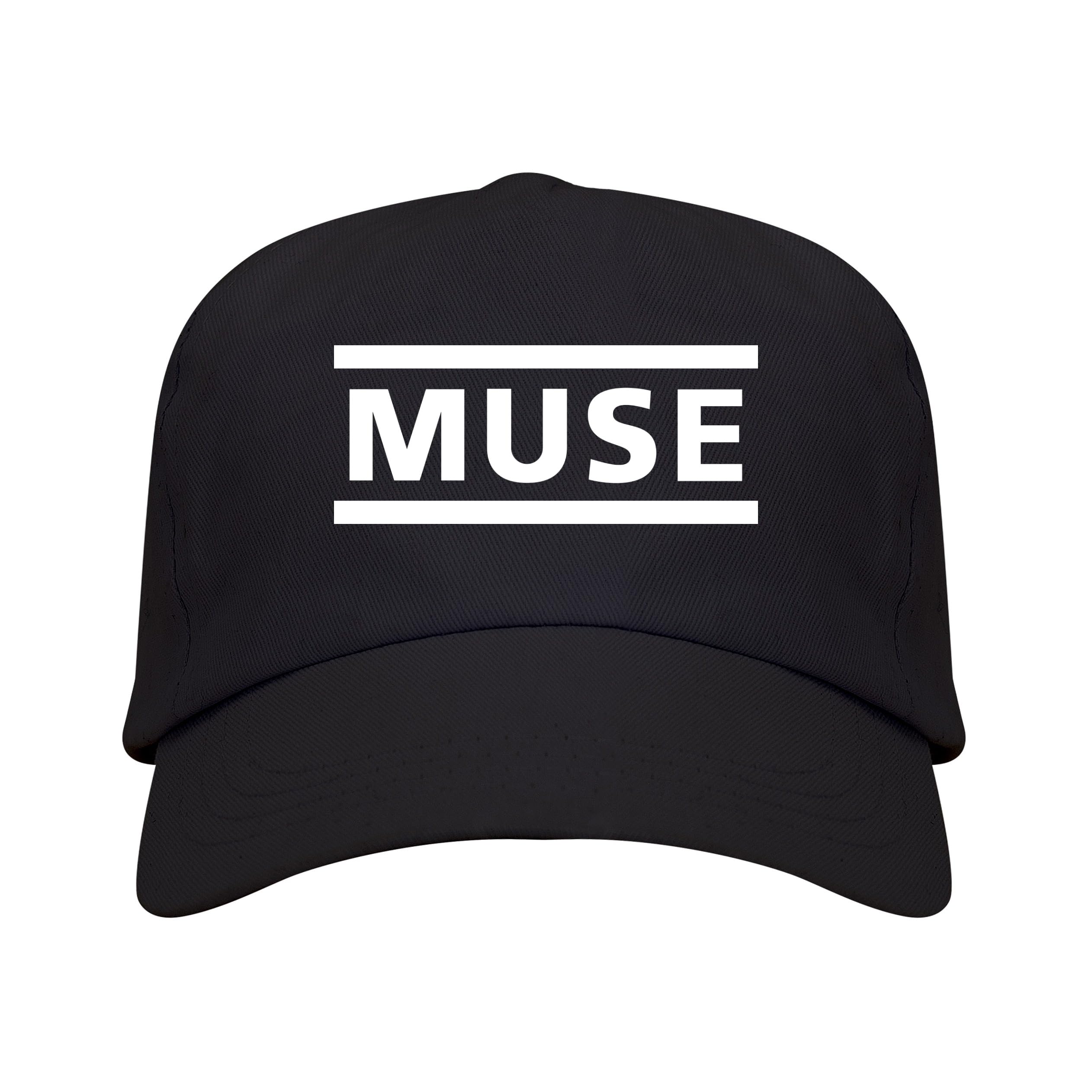 Casquette noire avec logo Muse Homme, Noir , taille unique